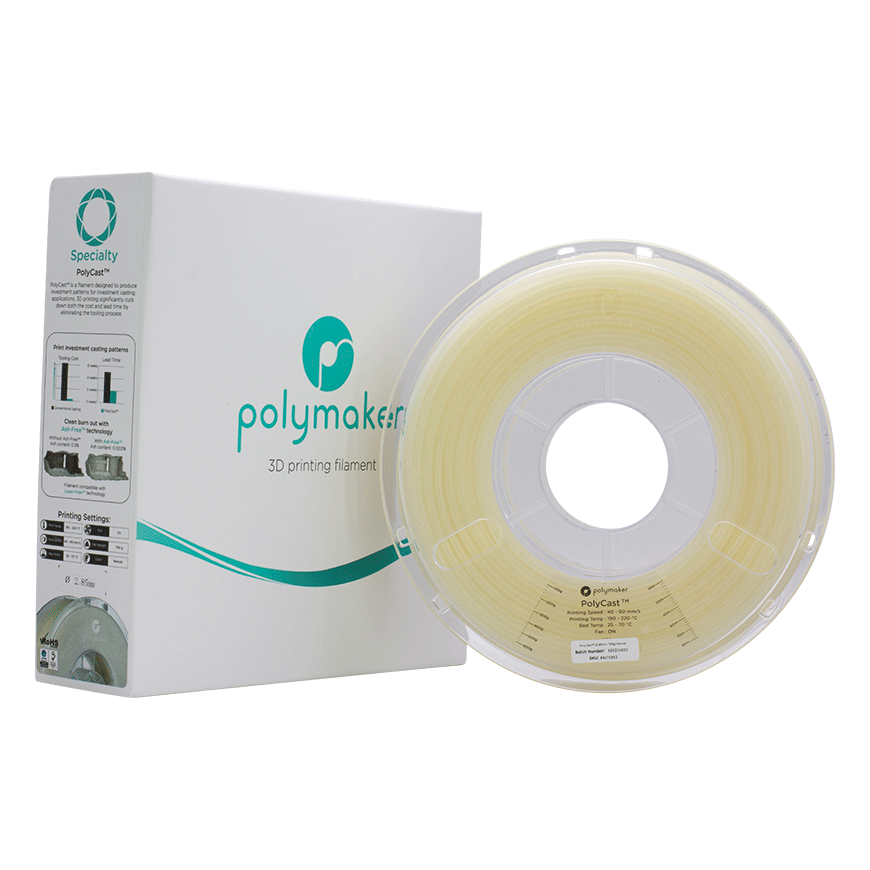 Polymaker Polycast PVB - 0.75kg - 1.75mm - natūralus – 4