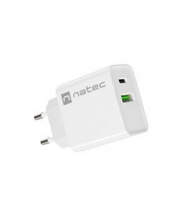 NATEC RIBERA Universalus Balta AC Spartusis įkrovimas Vidaus