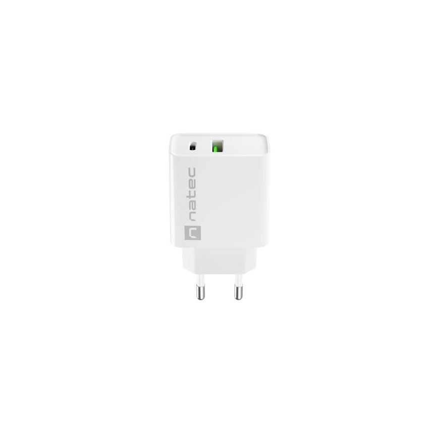 NATEC RIBERA Universaalne Valge Vahelduvvool Kiirlaadimine Hoonesisene – 4