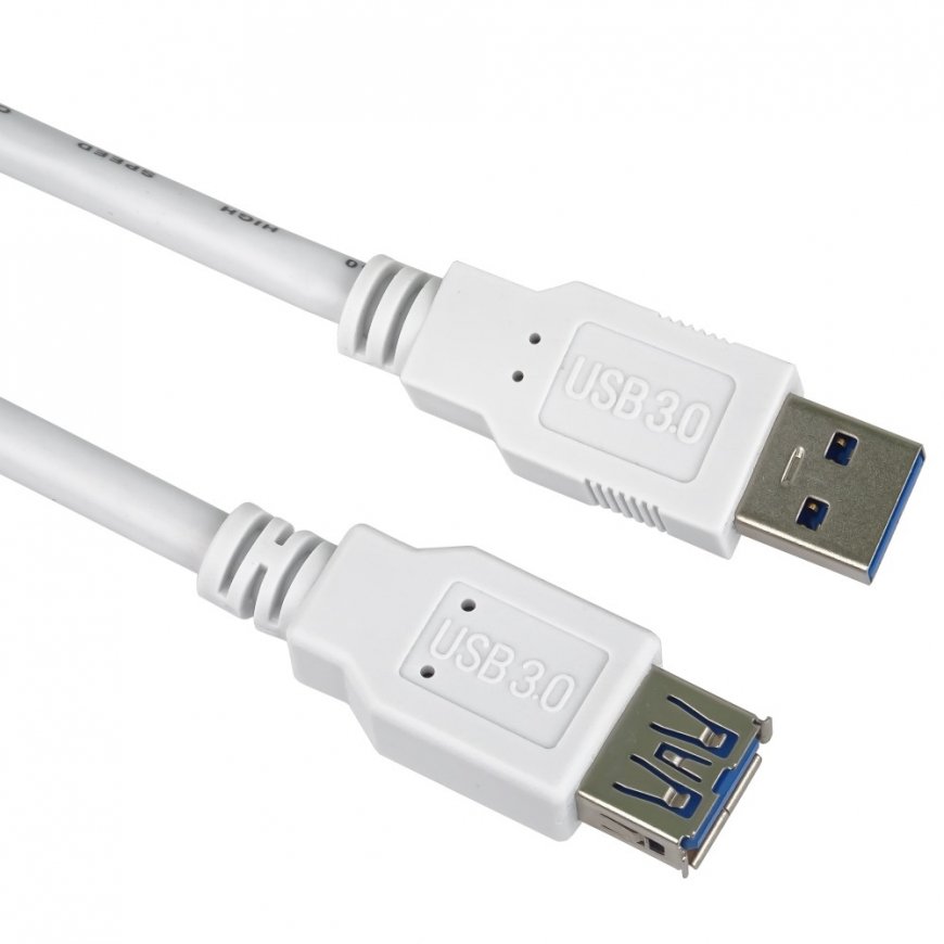 PremiumCord KU3PAA5W USB kabelis USB 3.2 Gen 1 (3.1 Gen 1) 5 m USB A USB B Balta