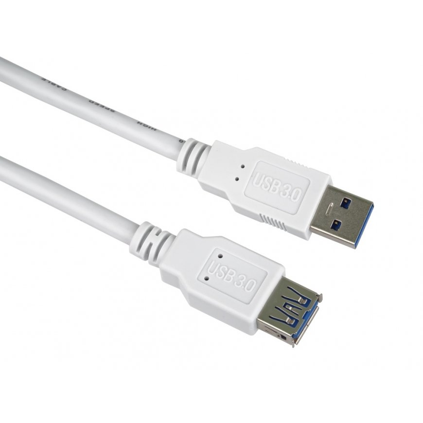 PremiumCord KU3PAA5W USB kabelis USB 3.2 Gen 1 (3.1 Gen 1) 5 m USB A USB B Balta – 3