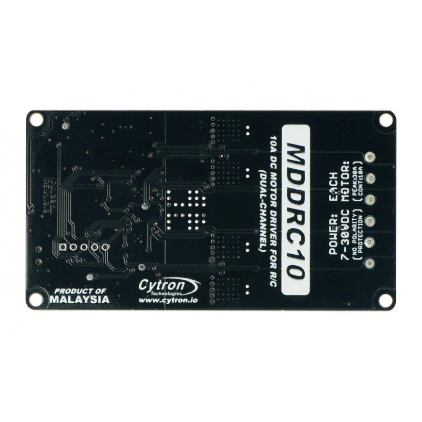 Cytron MDDRC10 - two-channel controller for DC 10A 7V-30V motors – 3