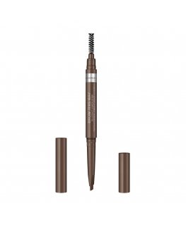 Rimmel Brow This Way 2-in-1 Filler & Fixer, 002 Medium Brown, 0.4g