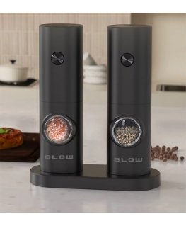 Elektrinė młynek do soli i pieprzu su okienkiem BLOW SP-01