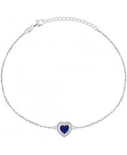 Brilio Silver Brilio Silver Romantic silver bracelet with zircons BR23WB