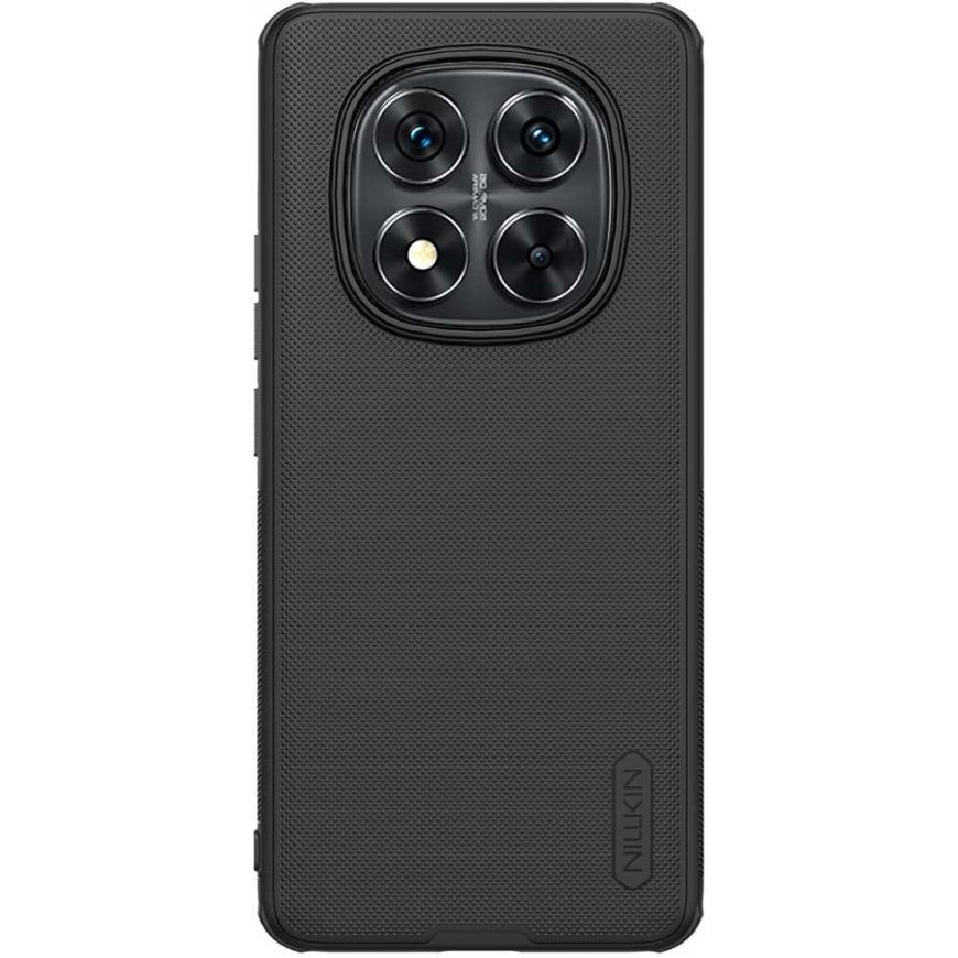 Nillkin Super Frosted PRO magneettinen takakuori Xiaomi Redmi Note 14 Pro+ 5G Blackille