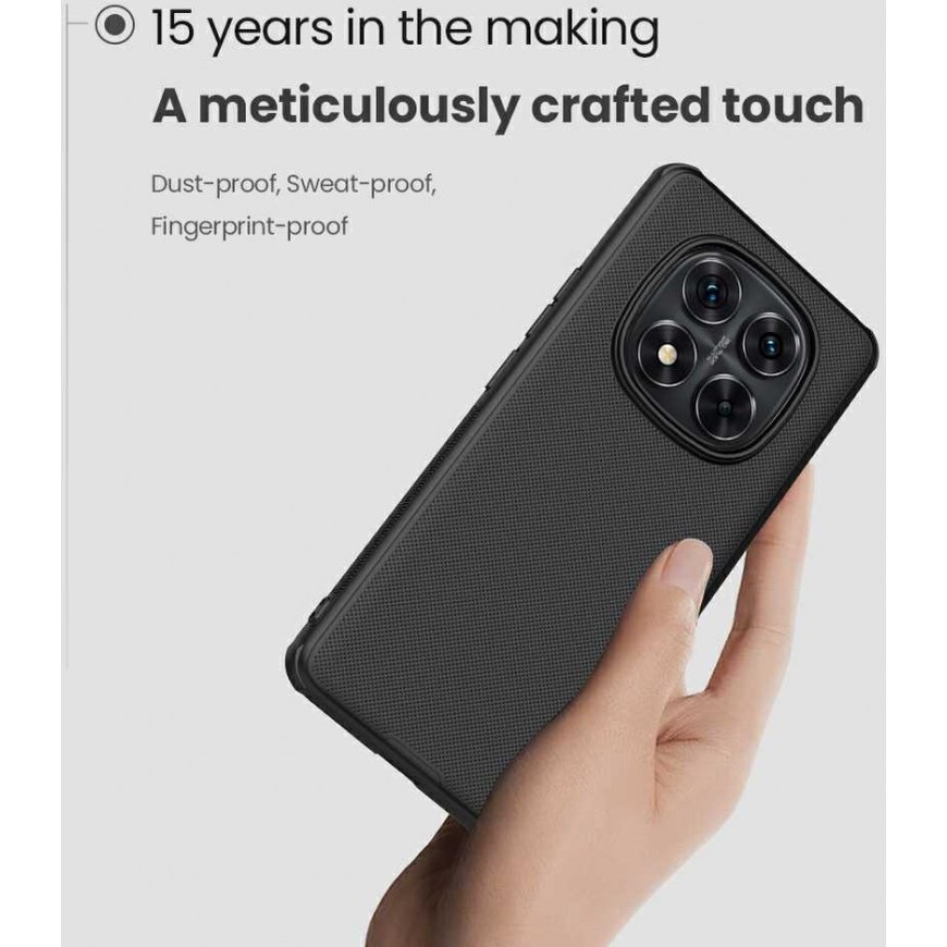 Nillkin Super Frosted PRO Magnetic Back Cover Case for Xiaomi Redmi Note 14 Pro+ 5G Black – 4