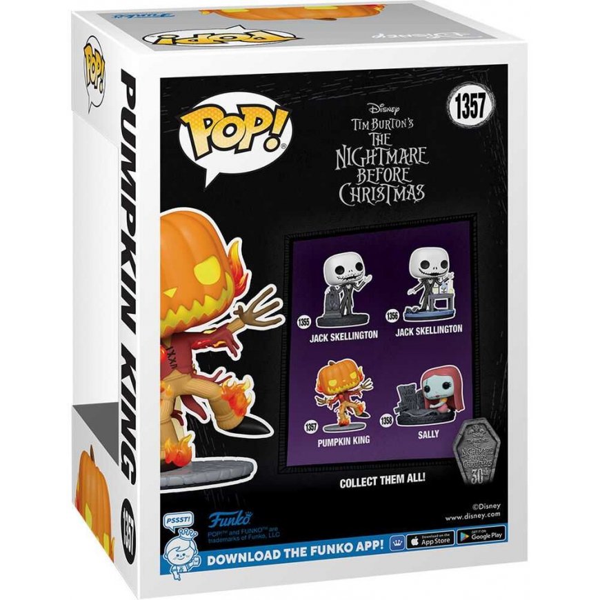 Funko POP figure Disney Nightmare Before Christmas 30th Anniversary Pumpkin King – 3