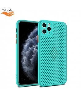 TakeMe "Дышащий" TPU Ультра-тонкий чехол-крышка для Apple iPhone 11 Pro Бирюзовый