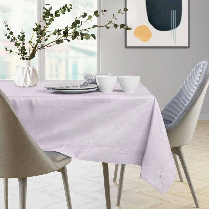 AmeliaHome Tablecloth Vesta lilac 40x180 – 4