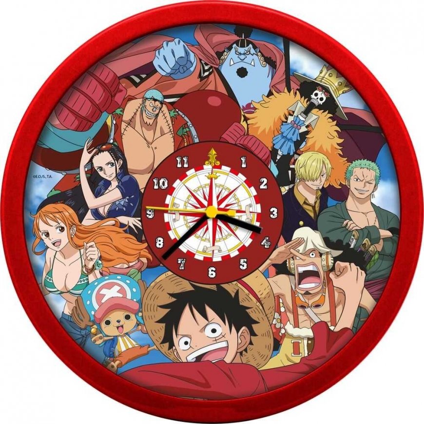 Kids Licensing One Piece -seinäkello