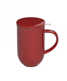 Loveramics Pro Arbata - 450 ml Puodelis su Infuser - Raudona