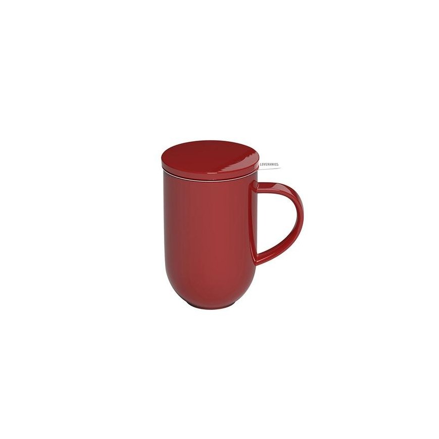 Loveramics Pro Arbata - 450 ml Puodelis su Infuser - Raudona