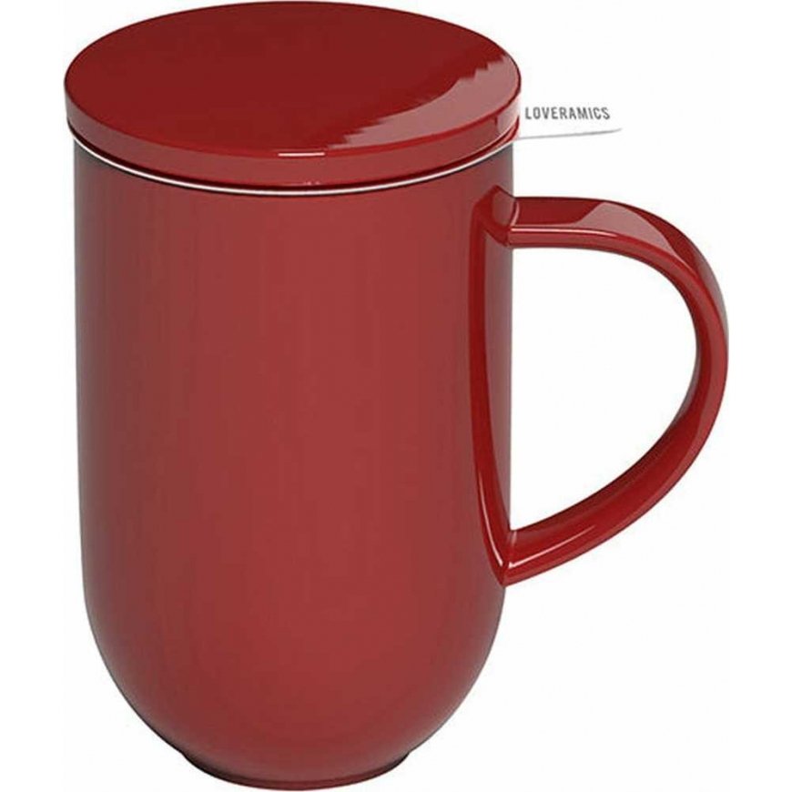 Loveramics Pro Tea - 450 ml Cup with Infuser - Red – 4