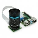 Objektyvas PT3611614M10MP C mount 16mm Raspberry Pi kamerai Objektyvas PT3611614M10MP C mount 16mm Raspberry Pi kamerai