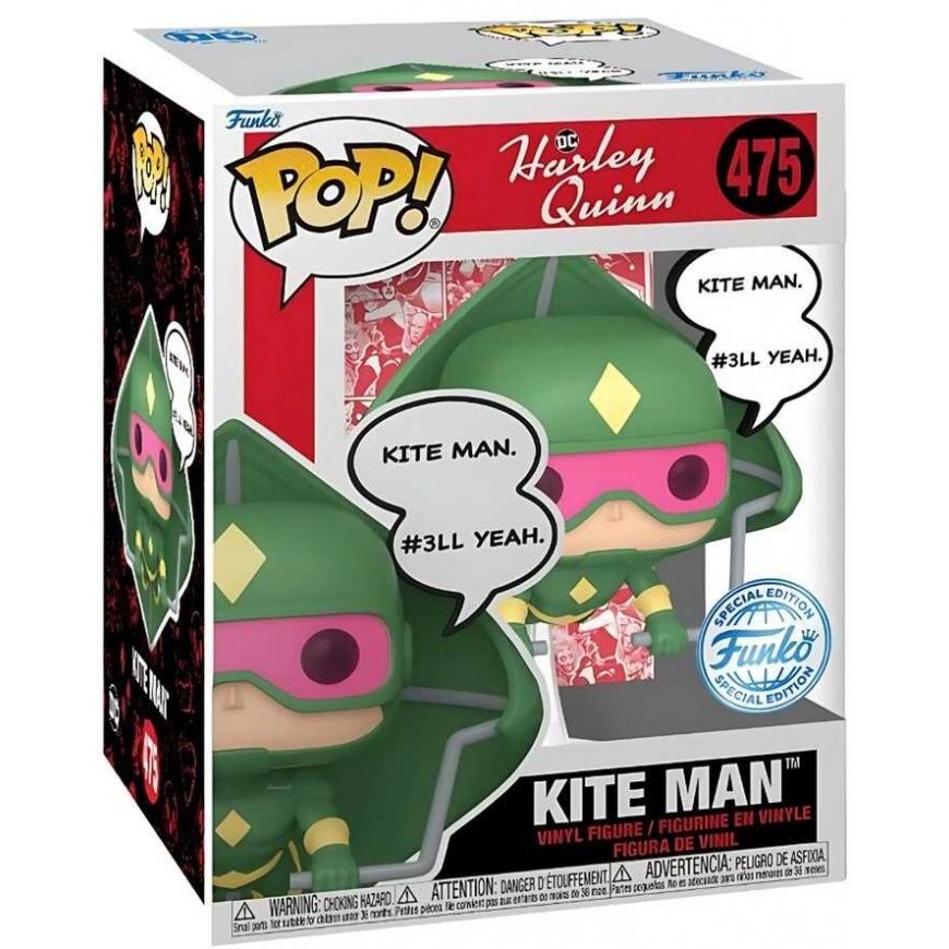Funko POP figure Deluxe DC Comics Harley Quinn Kite Man Exclusive – 3