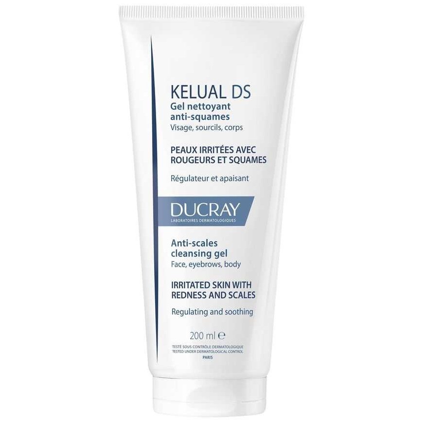 Ducray Kelual Ds puhdistusgeeli, 200 ml – 2