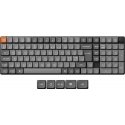 Klaviatūra Keychron K17 MAX Wireless TriMode Hot Swap QMK/VIA Gateron Low Profile Raudona Klaviatūra Keychron K17 MAX Wireless TriMode Hot Swap QMK/VIA Gateron Low Profile Raudona