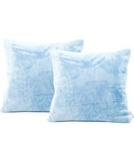 DecoKing Decorative cushion cover MIC BABYBLUE 45x45*2