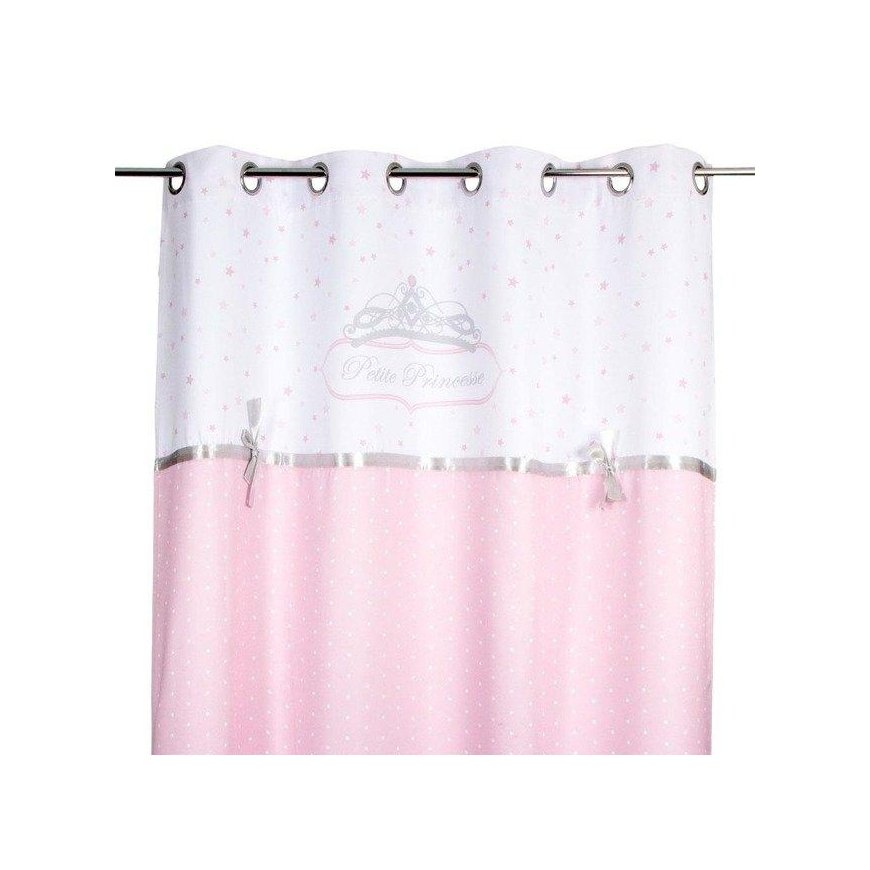 Atmosphera Pink Children`s window curtain with