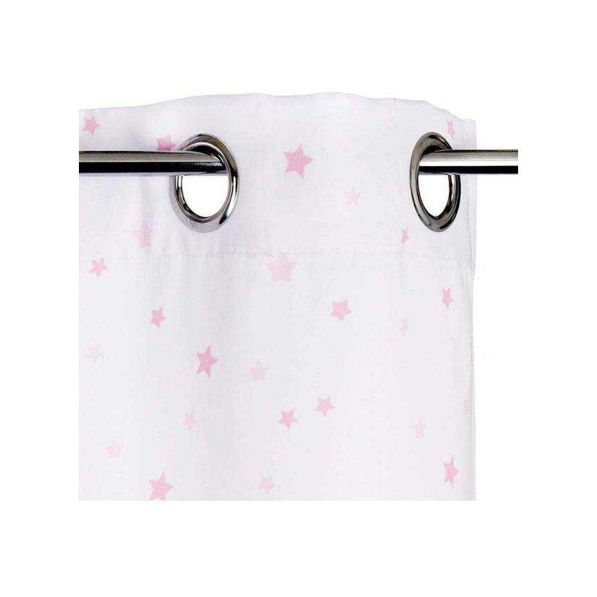 Atmosphera Pink Children's window curtain with bow, pink, Princess, 140 x 260 cm – 4