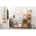 Bamboo Bamboo storage bag, universal hexagonal organizer with handles Bamboo Bamboo storage bag, universal hexagonal organizer with handles
