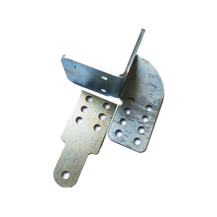 SAFE Outward opening swing gate operator handle - LEFT - corner mounting on post