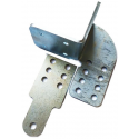 SAFE Outward opening swing gate operator handle - LEFT - corner mounting on post SAFE Outward opening swing gate operator handle - LEFT - corner mounting on post