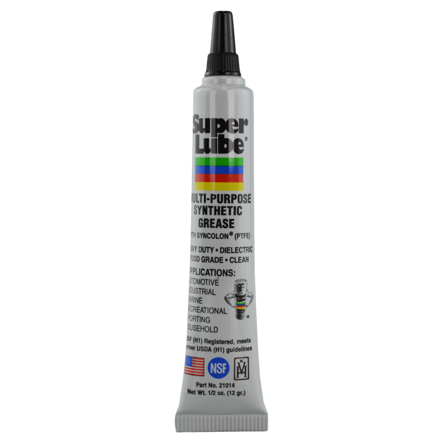 Synco Chemical Corporation Super Lube Universal Synthetic Grease with Syncolon(PTFE) - 12g