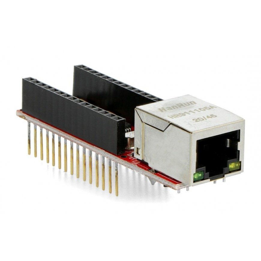 Ethernet tinklo modulio priedėlis v1.0, skirtas Arduino Nano – 4