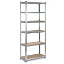 Metal storage shelf 222 x 90 x 40 cm Humberg HR-814