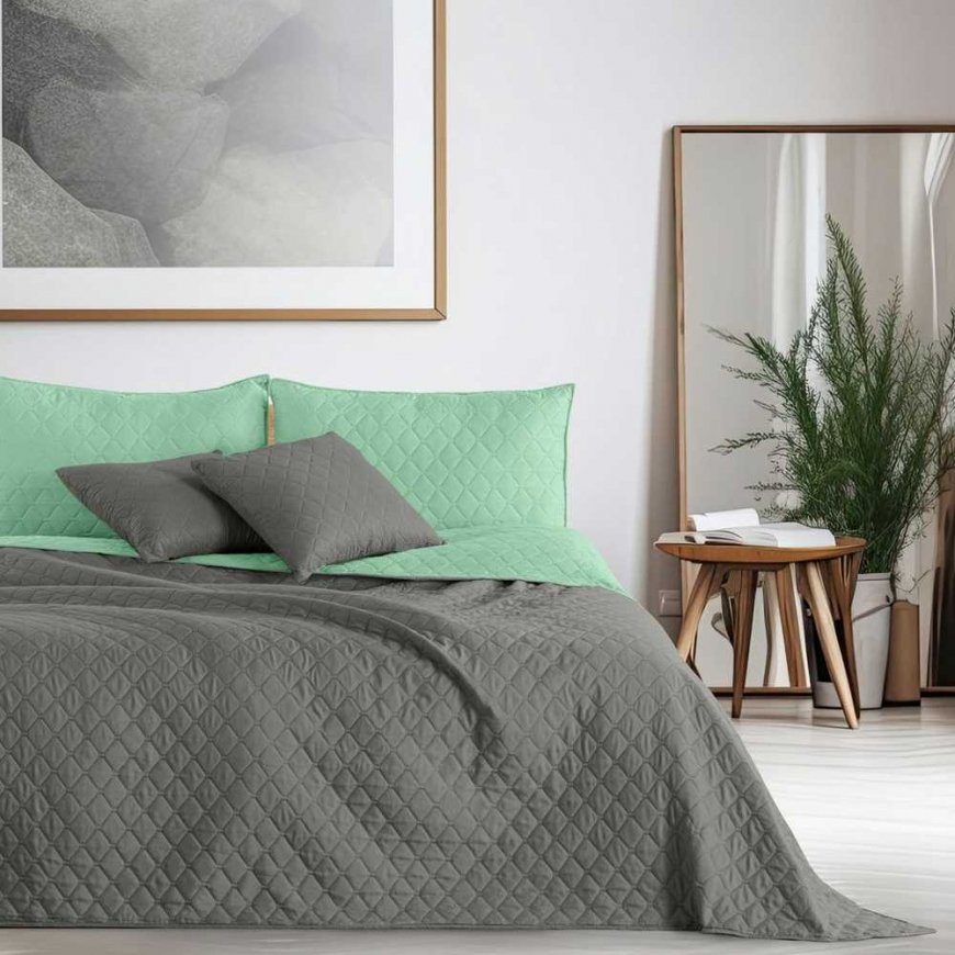 DecoKing Sheet Mint Material type – microfiber textile 260x280 – 4