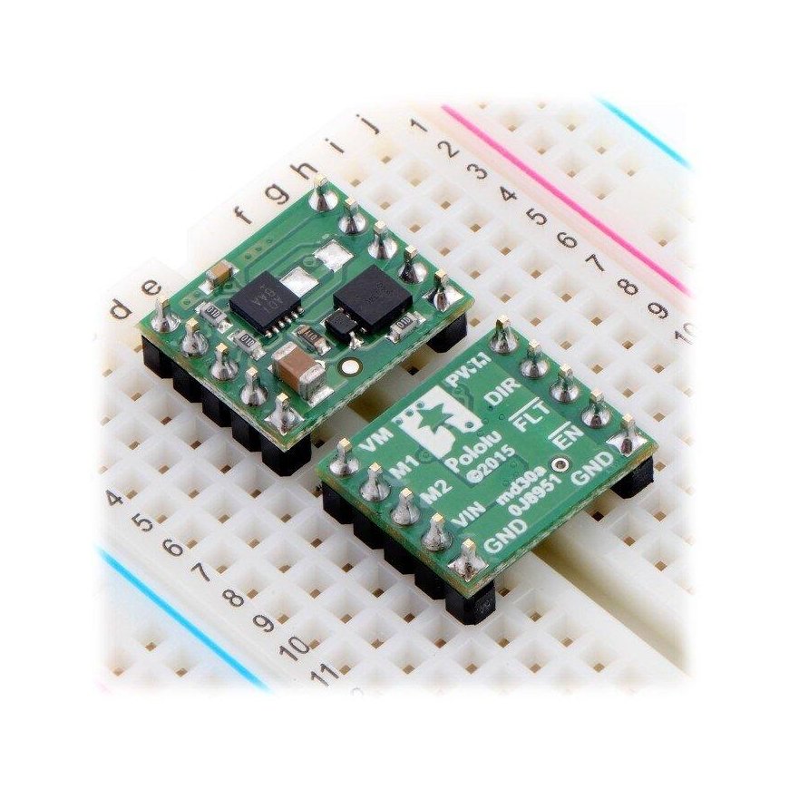 MAX14870, single-channel motor controller 36V/1.7A, Pololu 2961 – 3