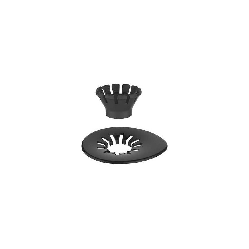 Hario - Suiren - Dripper Sormussetti - Musta