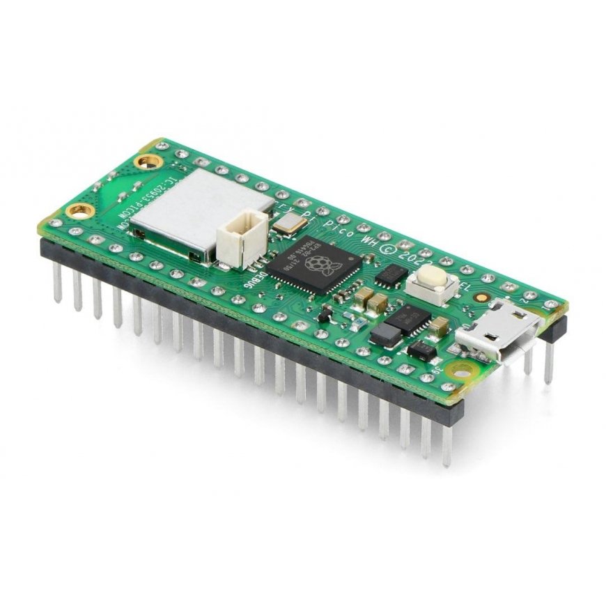 Raspberry Pi Pico WH - RP2040 ARM Cortex M0+ CYW43439 - WiFi - nastoilla – 4