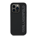 Karl Lagerfeld 3D Rubber Glitter Logo Apple iPhone 13 Pro phone case black Karl Lagerfeld 3D Rubber Glitter Logo Apple iPhone 13 Pro phone case black