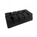 Papildu bloks aerobajam stepperim TUNTURI Aerobic Step Foot Block Papildu bloks aerobajam stepperim TUNTURI Aerobic Step Foot Block