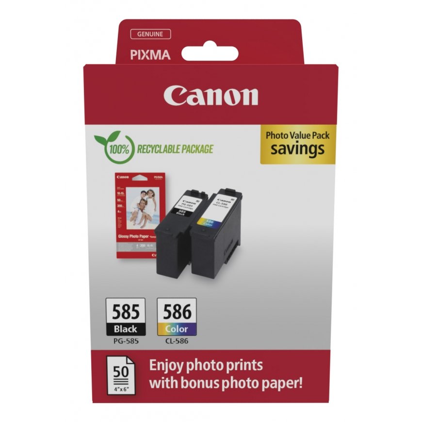 Canon PG-585/CL-586 PVP tintes kārtridžs 2