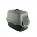 Cat toilet closed Cathy 56x40x40cm grey|green Cat toilet closed Cathy 56x40x40cm grey|green