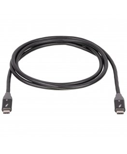 Akyga AK-USB-34 USB cable Thunderbolt 3 1.5 m USB C Black