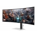 Samsung G93SC PC lamekuvar 124,5 cm (49") 5120 x 1440 pikslit Dual QHD OLED-ekraan Hõbe