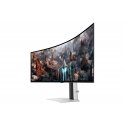 Samsung G93SC computer monitor 124.5 cm (49") 5120 x 1440 pixels Dual QHD OLED Silver
