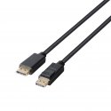 Deltaco DP8K-1040-LSZH DisplayPort kabelis 4 m Melns Deltaco DP8K-1040-LSZH DisplayPort kabelis 4 m Melns