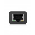 ICY BOX IB-HUB1439-LAN Langallinen USB 3.2 Gen 1 (3.1 Gen 1) Type-A musta