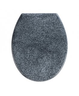 WENKO 18902100 WC-istuin Kova wc-istuin Duroplast Harmaa