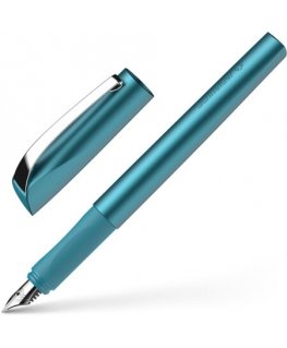 Schneider AG Ceod Shiny fountain pen Cartridge filling system Teal 1 pc(s)