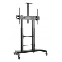 Gembird Height adjustable TV floor stand with caster wheels, 60'' - 100'' Gembird Height adjustable TV floor stand with caster wheels, 60'' - 100''