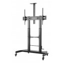 Gembird Height adjustable TV floor stand with caster wheels, 60'' - 100'' Gembird Height adjustable TV floor stand with caster wheels, 60'' - 100''