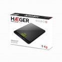 Haeger KS-005.007A virtuvinės svarstyklės Juoda Stalviršis Stačiakampis Elektroninės virtuvinės svar Haeger KS-005.007A virtuvinės svarstyklės Juoda Stalviršis Stačiakampis Elektroninės virtuvinės svar