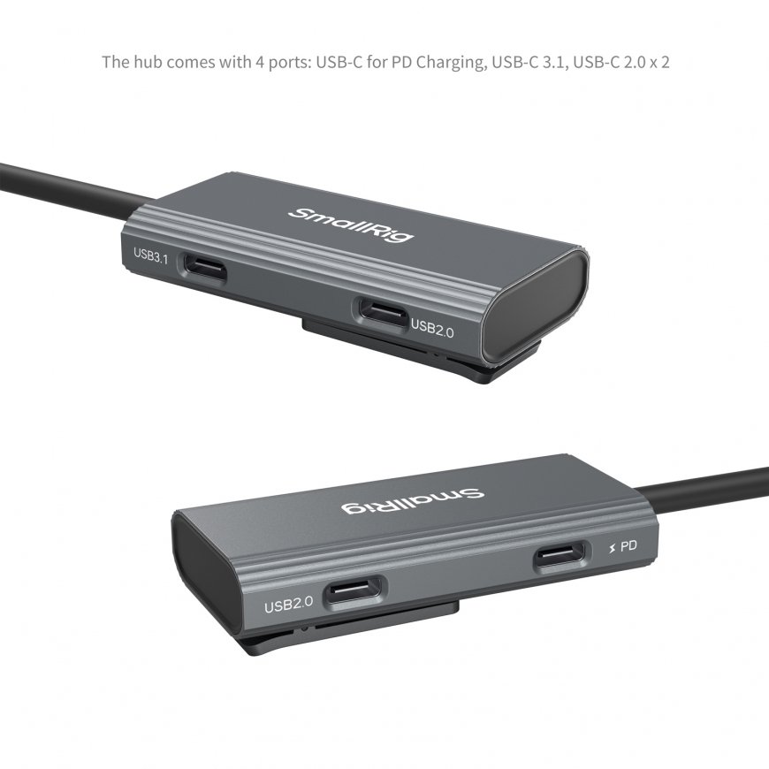 SmallRig 4598 sąsajos šakotuvas 1250 Mbit/ai Pilka – 5